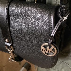 Michael Kors Leather saddle bag!!!